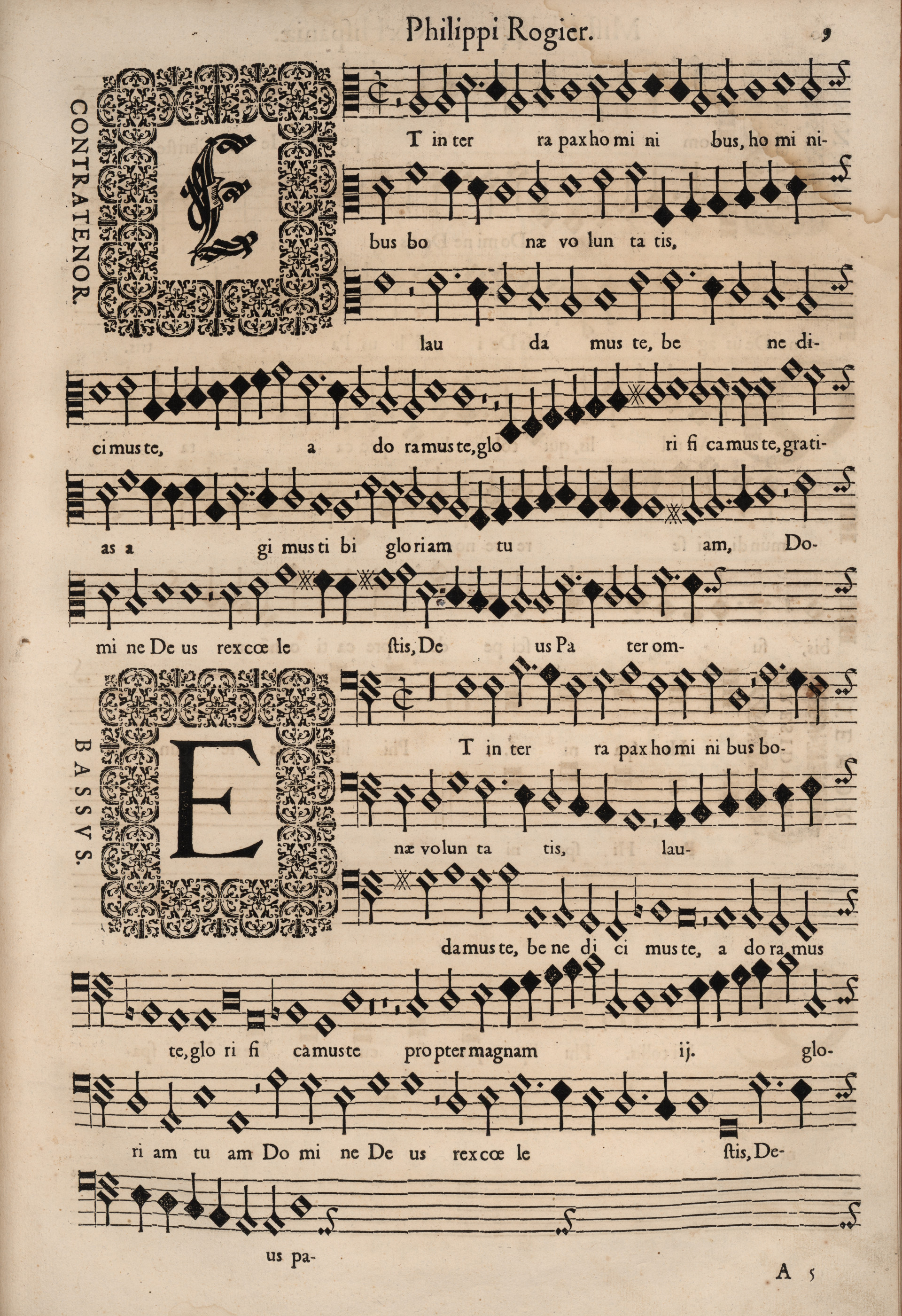 Missae sex Philippi Rogerii atrebatensis sacelli regii phonasci musicae peritissimi, & aetatis suae facile principis, ad Philippum Tertium hispaniarum regem