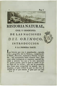 Joseph Gumilla. Historia natural, civil y geográfica de las naciones del Orinoco. 