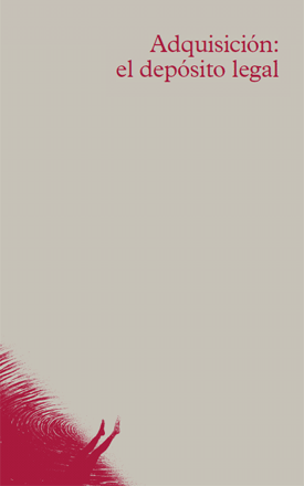 Adquisición: el depósito legal 