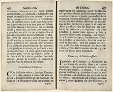 Altamiras, Juan. Nuevo arte de cocina sacado de la escuela de la experiencia económica