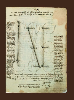 LEONARDO DA VINCI. Códice Madrid I (f. 1r)