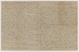 Carta manuscrita del 14/X/1898 a Ángel Ganivet