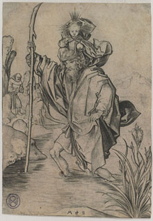 San Cristobal. Martin Schongauer (ca. 1450-1491)