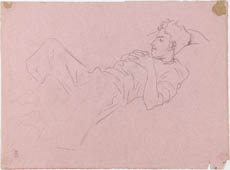 La siesta, hacia 1941