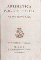 Arismética para negociantes..(1790) 