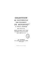 Colección de providencias sobre recogimiento de mendigos... (1790)