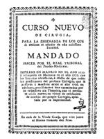 Curso nuevo de cirugía...(1777)