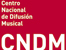 En la imagen logotipo del Centro Nacional de Difusión Musical