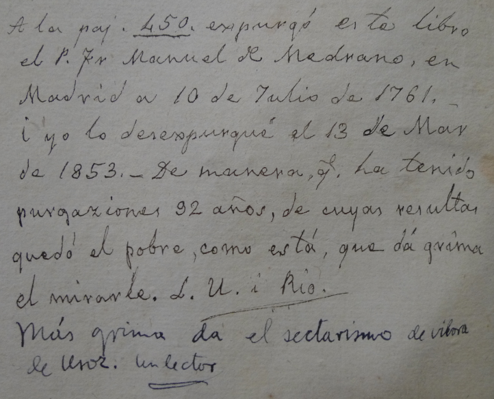 Detalle de la obra Historia de la portentosa vida y milagros del valenciano Apostol de Europa S. Vicente Ferrer , 1735