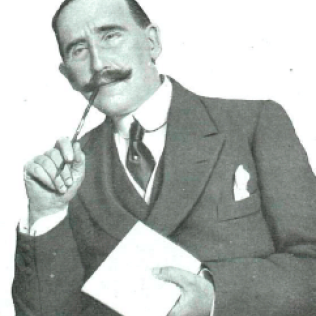 Imagen en blanco y negro de Carlos Arniches