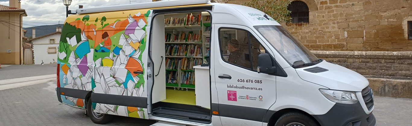 Furgoneta bibliobús Navarra