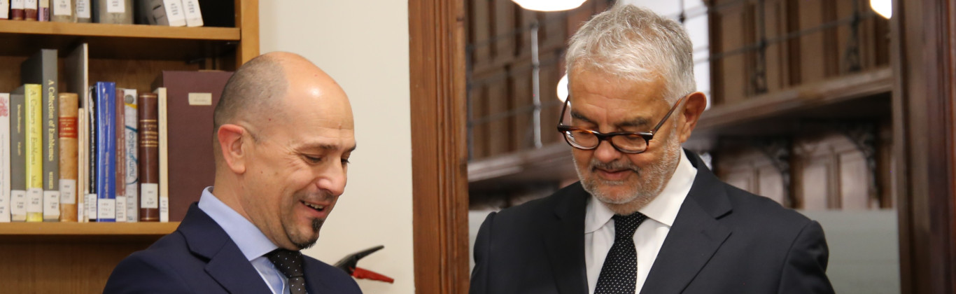 Diogo Ramada y Óscar Arroyo