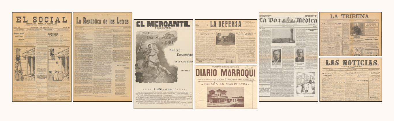 Cabeceras de la Hemeroteca Digital