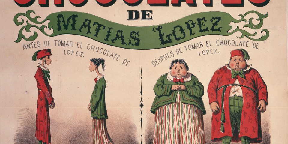 Carteles de Chocolates de Matías López