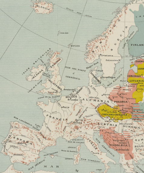 Nuevas nacionalidades en Europa de Ricardo Beltrán y Rózpide