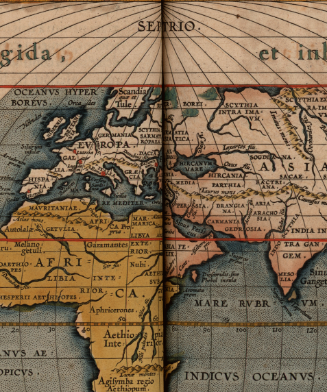 Theatro d'el Orbe de la Tierra de Abraham Ortello