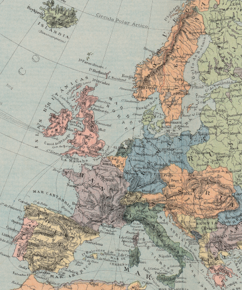 Atlas geográfico universal de Juan Vilanova
