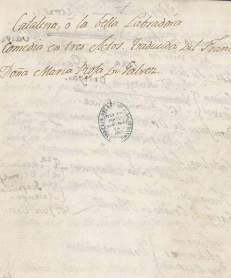 Catalina o la bella labradora