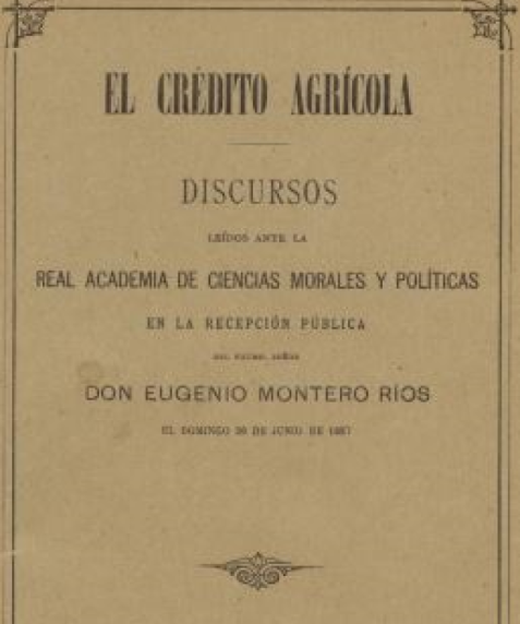 El crédito agrícola