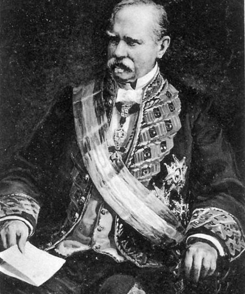 [Retrato de José de Elduayen] Fotografía del cuadro de Martínez Cubells