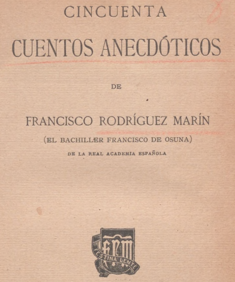 Libro Cincuenta Cuentos Anecdóticos