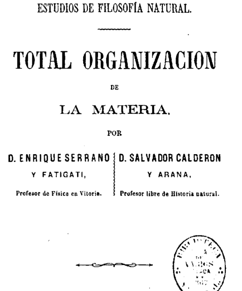 Portada de Estudios de filosofía natural