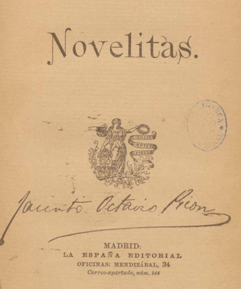 Portada de Novelitas