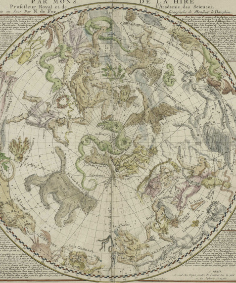 Planisphere Celeste Septentrional