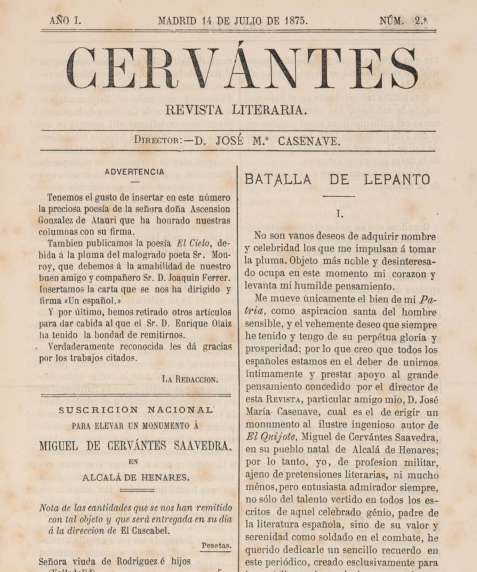 Revista Cervantes (Madrid)