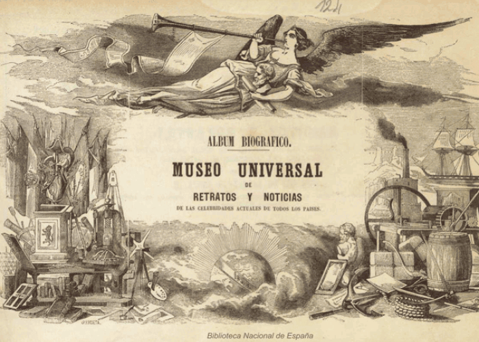 [Retrato de Ramón Cabrera] [Material gráfico] Semanario Pintoresco Español ed.  (ER/629)