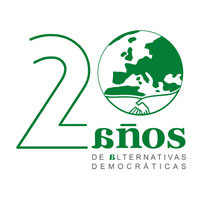 Logotipo 20 años de la Fundación Alternativas