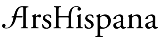 Logotipo de Ars Hispana Logotipo de Ars Hispana