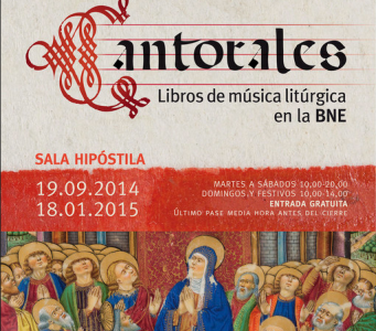 Exposición virtual Cantorales. Libros de música litúrgica en la BNE