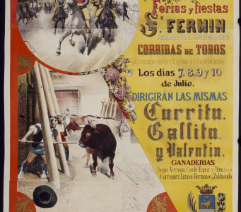 Ferias y fiestas de S. Fermín acordadas por el Exmo Ayuntamiento