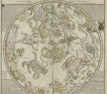 Planisphere Celeste Septentrional