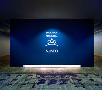 Entrada al Museo de la BNE Entrada al Museo de la BNE