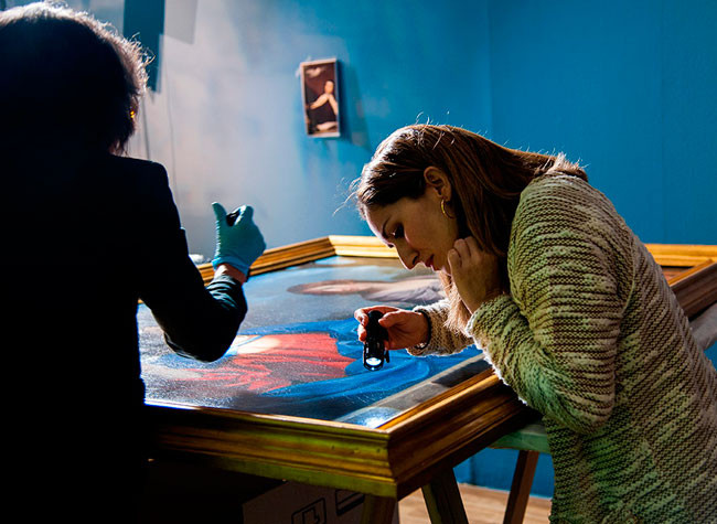 Montaje de la exposición