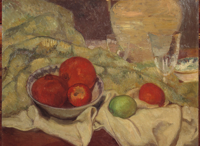 Xavier Nogués, Casas Bodegón, 45,5 x 55,5 cm; con marco: 53,2 x 63,2 x 3,4 cm