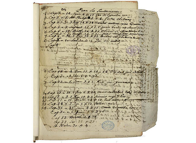 Visión del Collar, Andrea Vaccaro. Real Academia de Bellas Artes de San Fernando