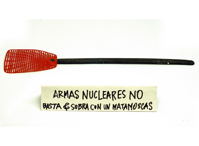 Nicanor Parra expone sus Obras Públicas en la Biblioteca Nacional de España (30 de mayo - 1 de septiembre de 2013). Trabajos prácticos