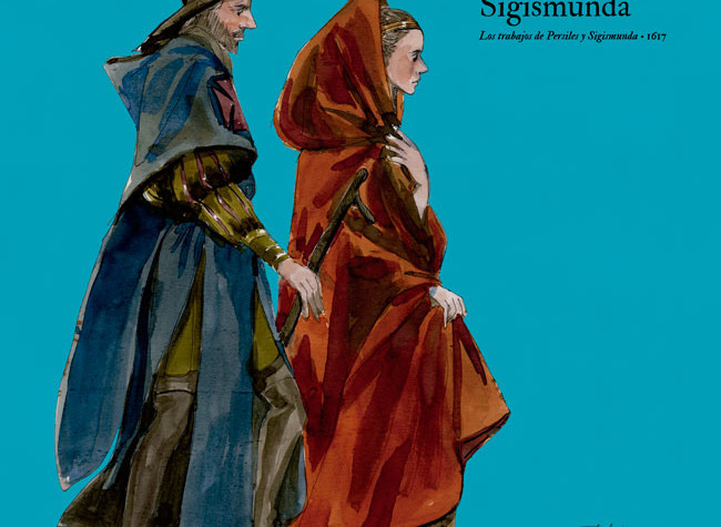 Persiles y Sigismunda. Ilustración: Pedro Moreno