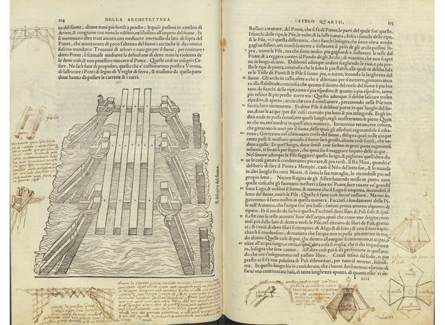 Leon Battista Alberti. LArchitettura di Leonbatista Alberti, Florencia, Lorenzo Torrentino, 1550. Biblioteca Nacional de España