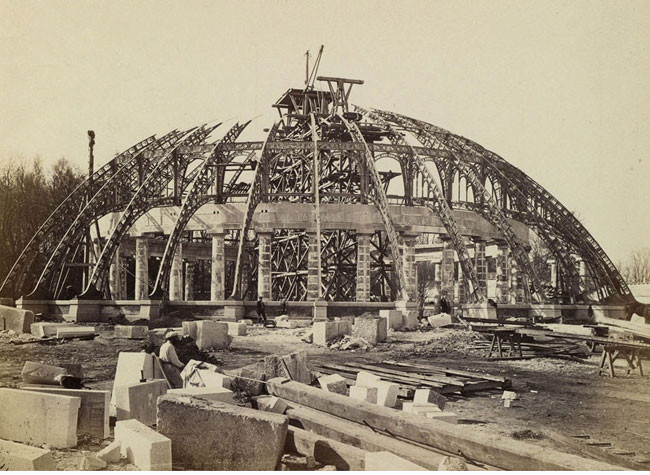 Jardin dHiver, del album Société anonyme des Ateliers de la Dyle á Louvain-Belgique de Gustave, ca. 1878. BNE, 17/115