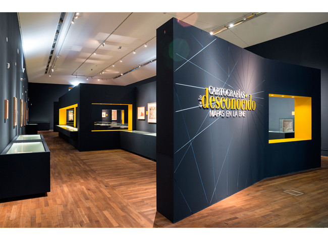 Imagen de la exposición Cartografías de lo desconocido
