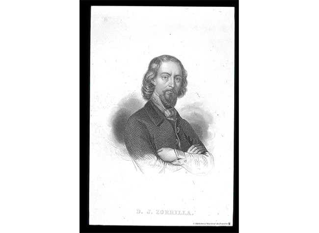 Retrato José Zorrilla y Moral