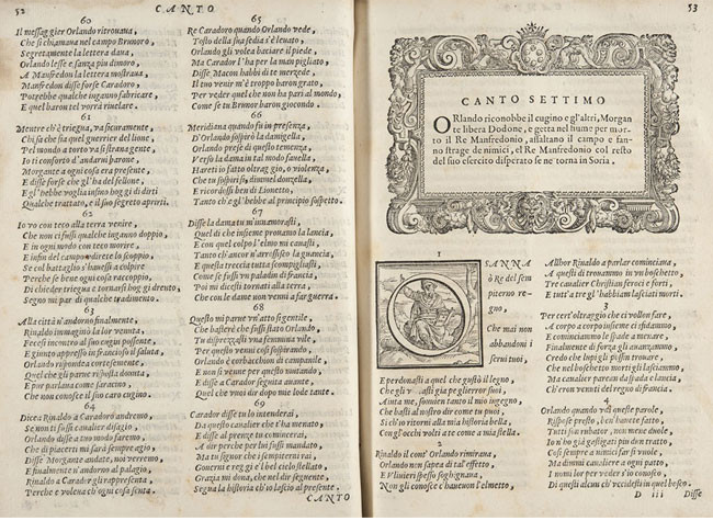 Il morgante di Luigi Pulci, nobile fiorentino de Luigi Pulci, 1574. BNE, R/20211