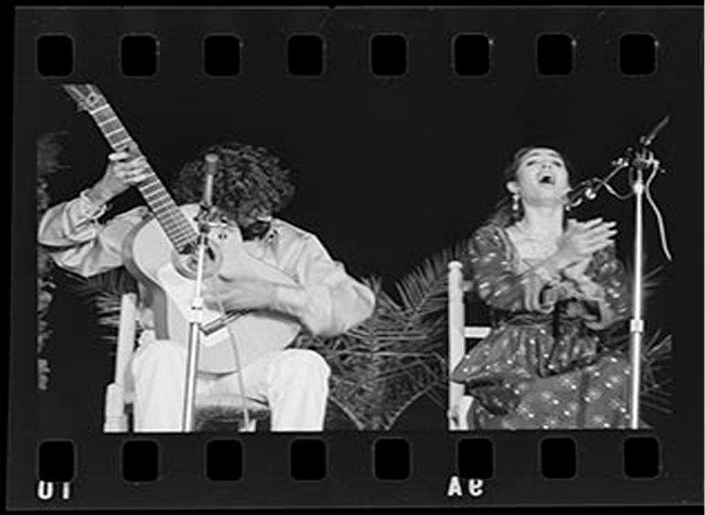 Lole y Manuel fotografiados por Vicente Ibáñez
