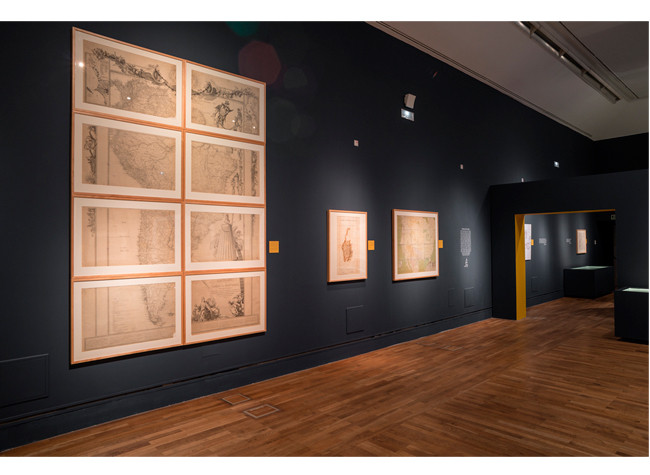 Imagen de la exposición Cartografías de lo desconocido