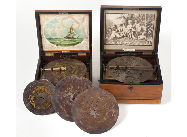 Poliphon, 1889 y Symphonio, 1885
