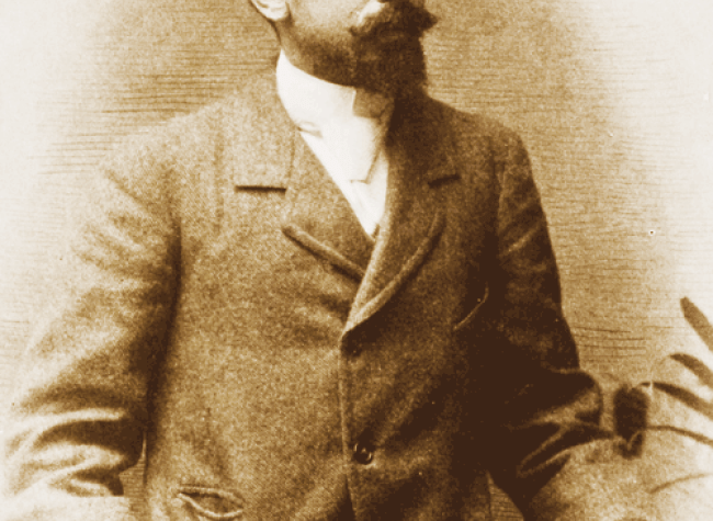 Joan Maragall en su juventud